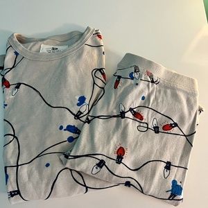 Crewcuts size 14 Unisex COZY Holiday Pajama set